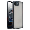 Mey İthalat®  iPhone 16E Kılıf Montreal Silikon Kapak - Siyah