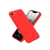 Mey İthalat®  iPhone 16E Kılıf Nano içi Kadife Silikon - Kırmızı