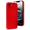 Mey İthalat®  iPhone 16E Kılıf Viera Silikon - Kırmızı