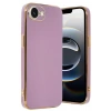 Mey İthalat®  iPhone 16E Kılıf Volet Silikon - Mor