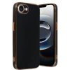 Mey İthalat®  iPhone 16E Kılıf Volet Silikon - Siyah