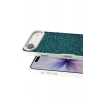 Mey İthalat®   iPhone 17 Air Bright Simli Kapak - Koyu Yeşil