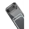 Mey İthalat®   iPhone 17 Air Kart Şeffaf Silikon - Şeffaf