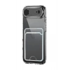 Mey İthalat®   iPhone 17 Air Kart Şeffaf Silikon - Şeffaf