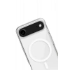 Mey İthalat®  iPhone 17 Air Kılıf Magneticsafe Şeffaf Silikon - Şeffaf