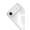 Mey İthalat®  iPhone 17 Air Kılıf Pc Real Magsafe Kapak - Şeffaf