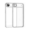 Mey İthalat®   iPhone 17 Air  Lensli Silikon - Gümüş