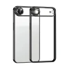 Mey İthalat®   iPhone 17 Air  Lensli Silikon - Siyah
