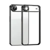 Mey İthalat®   iPhone 17 Air  Lensli Silikon - Siyah