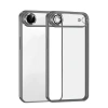 Mey İthalat®   iPhone 17 Air  Lensli Silikon - Titan Gri