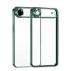 Mey İthalat®   iPhone 17 Air  Lensli Silikon - Yeşil