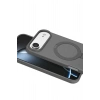 Mey İthalat®   iPhone 17 Air Regal Magsafe Standlı Kapak - Titan Gri