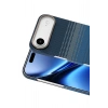Mey İthalat®   iPhone 17 Air Vega Magsafe Kapak - Mavi