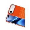 Mey İthalat®   iPhone 17 Air Vega Magsafe Kapak - Turuncu