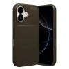 Mey İthalat®   iPhone 17 Auto Focus Karbon Kapak - Kahverengi