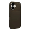 Mey İthalat®   iPhone 17 Auto Focus Karbon Kapak - Kahverengi