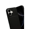 Mey İthalat®   iPhone 17 Auto Focus Karbon Kapak - Siyah