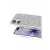 Mey İthalat®   iPhone 17 Bright Simli Kapak - Beyaz