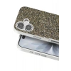 Mey İthalat®   iPhone 17 Bright Simli Kapak - Çöl Titanyum