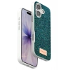 Mey İthalat®   iPhone 17 Bright Simli Kapak - Koyu Yeşil