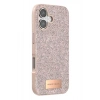 Mey İthalat®   iPhone 17 Bright Simli Kapak - Pembe