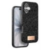 Mey İthalat®   iPhone 17 Bright Simli Kapak - Siyah