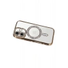Mey İthalat®   iPhone 17 Joke Simli Magneticsafe Kılıf - Gold
