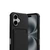 Mey İthalat®   iPhone 17 Kelvin Kartvizitli Silikon - Siyah