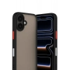 Mey İthalat®  iPhone 17 Kılıf Montreal Silikon Kapak - Siyah