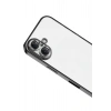 Mey İthalat®   iPhone 17  Lensli Silikon - Siyah