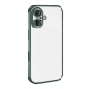 Mey İthalat®   iPhone 17  Lensli Silikon - Yeşil