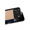 Mey İthalat®   iPhone 17 Pro Aras Deri Kapak - Pudra