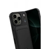 Mey İthalat®   iPhone 17 Pro Kelvin Kartvizitli Silikon - Siyah