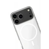 Mey İthalat®  iPhone 17 Pro Kılıf Magneticsafe Şeffaf Silikon - Şeffaf