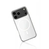 Mey İthalat®  iPhone 17 Pro Kılıf Magneticsafe Şeffaf Silikon - Şeffaf
