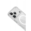 Mey İthalat®  iPhone 17 Pro Kılıf Pc Real Magsafe Kapak - Şeffaf