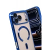 Mey İthalat®   iPhone 17 Pro Kross Magneticsafe Kapak - Lacivert