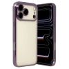 Mey İthalat®   iPhone 17 Pro  Lensli Silikon - Mor