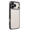 Mey İthalat®   iPhone 17 Pro  Lensli Silikon - Siyah