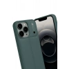 Mey İthalat®   iPhone 17 Pro Max Auto Focus Kapak - Koyu Yeşil