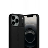 Mey İthalat®   iPhone 17 Pro Max Auto Focus Kapak - Siyah