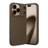 Mey İthalat®   iPhone 17 Pro Max Auto Focus Karbon Kapak - Kahverengi