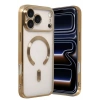 Mey İthalat®   iPhone 17 Pro Max Kross Magneticsafe Kapak - Gold