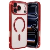 Mey İthalat®   iPhone 17 Pro Max Kross Magneticsafe Kapak - Kırmızı