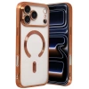 Mey İthalat®   iPhone 17 Pro Max Kross Magneticsafe Kapak - Turuncu