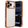 Mey İthalat®   iPhone 17 Pro Max  Lensli Silikon - Turuncu