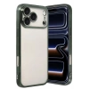 Mey İthalat®   iPhone 17 Pro Max  Lensli Silikon - Yeşil