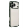 Mey İthalat®   iPhone 17 Pro Max  Lensli Silikon - Yeşil