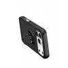 Mey İthalat®   iPhone 17 Pro Max Montreal Yüzüklü Silikon Kapak - Siyah