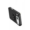 Mey İthalat®   iPhone 17 Pro Montreal Yüzüklü Silikon Kapak - Siyah